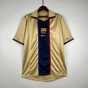 FC Barcelona Retro 2002 Fotbollströja