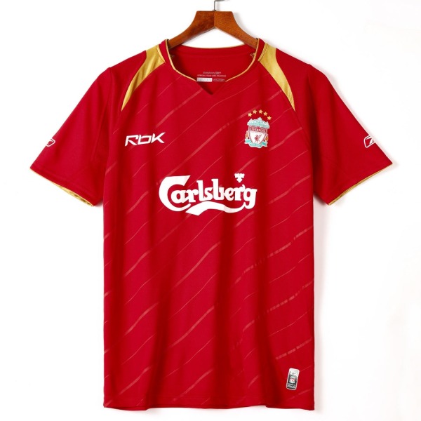 Fotbollströja Liverpool Hemmatröja Retro 2005-2006