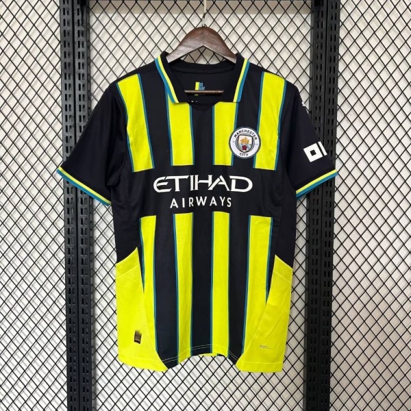 Fotbollströja Manchester City 24/25 Gul