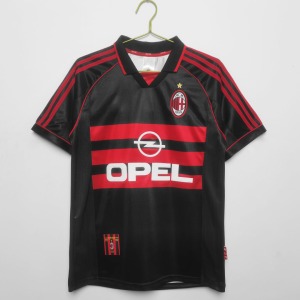 Fotbollströja AC Milan Tredje 1998-1999 Retro