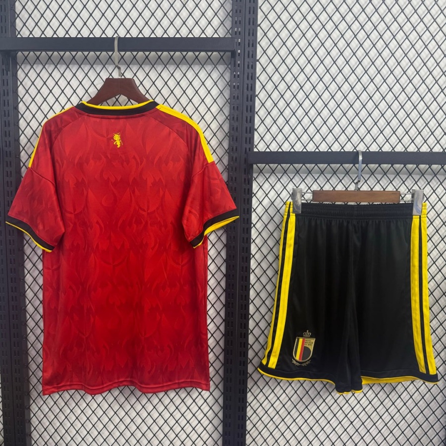 Fotbollströja Belgien Hemma 2025/26 Vuxen