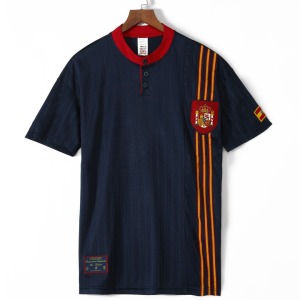 Fotbollströja Spanien Borta 1996 Retro
