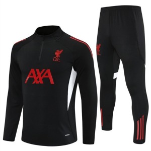 Fotbollströja Liverpool 2025/26 Svart Barn och Vuxen