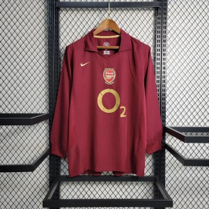 Arsenal Retrotröja Långa Ärmar 2005/06