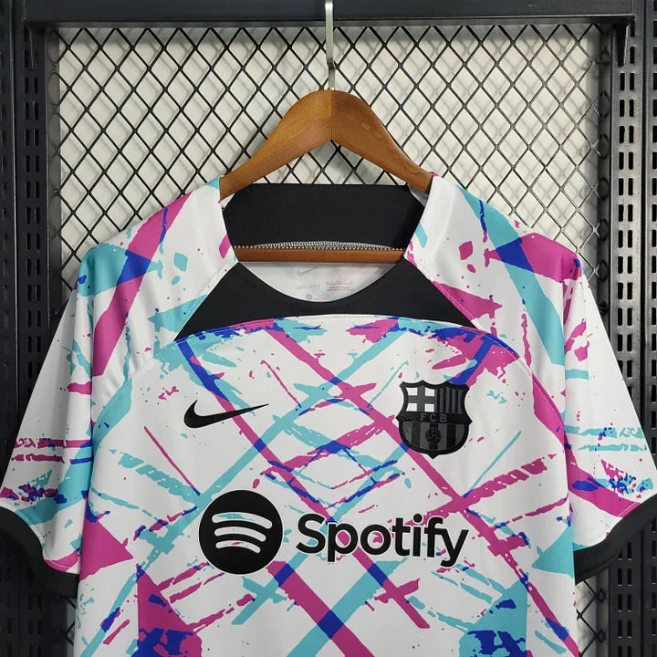 Fotbollströja FC Barcelona Träning 2023-2024