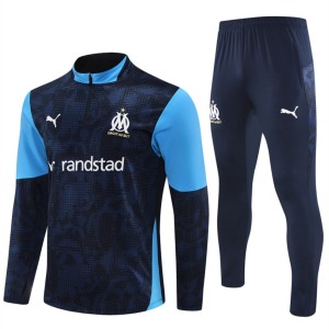 Fotbollströja Marseille 25/26 Blå Premium