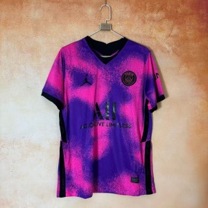 Fotbollströja PSG Third Retro 2021-2022 Rosa
