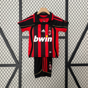 Fotbollströja AC Milan Retro 24/25 Barn