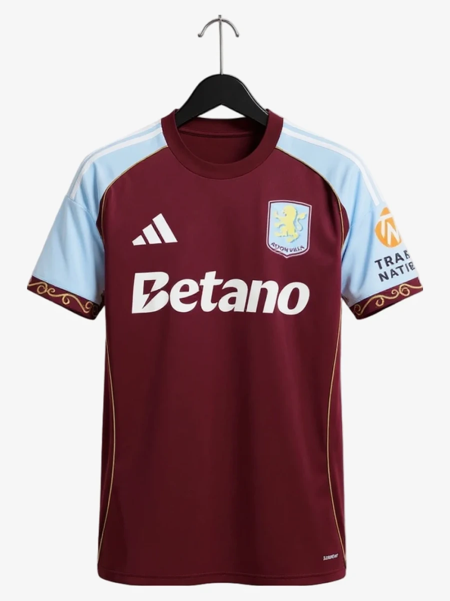 Fotbollströja Aston Villa Hemmatröja 2025-2026