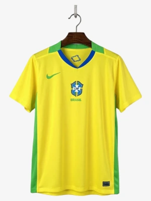 Fotbollströja Brasilien Hemmatröja 2025-2026 Fotboll