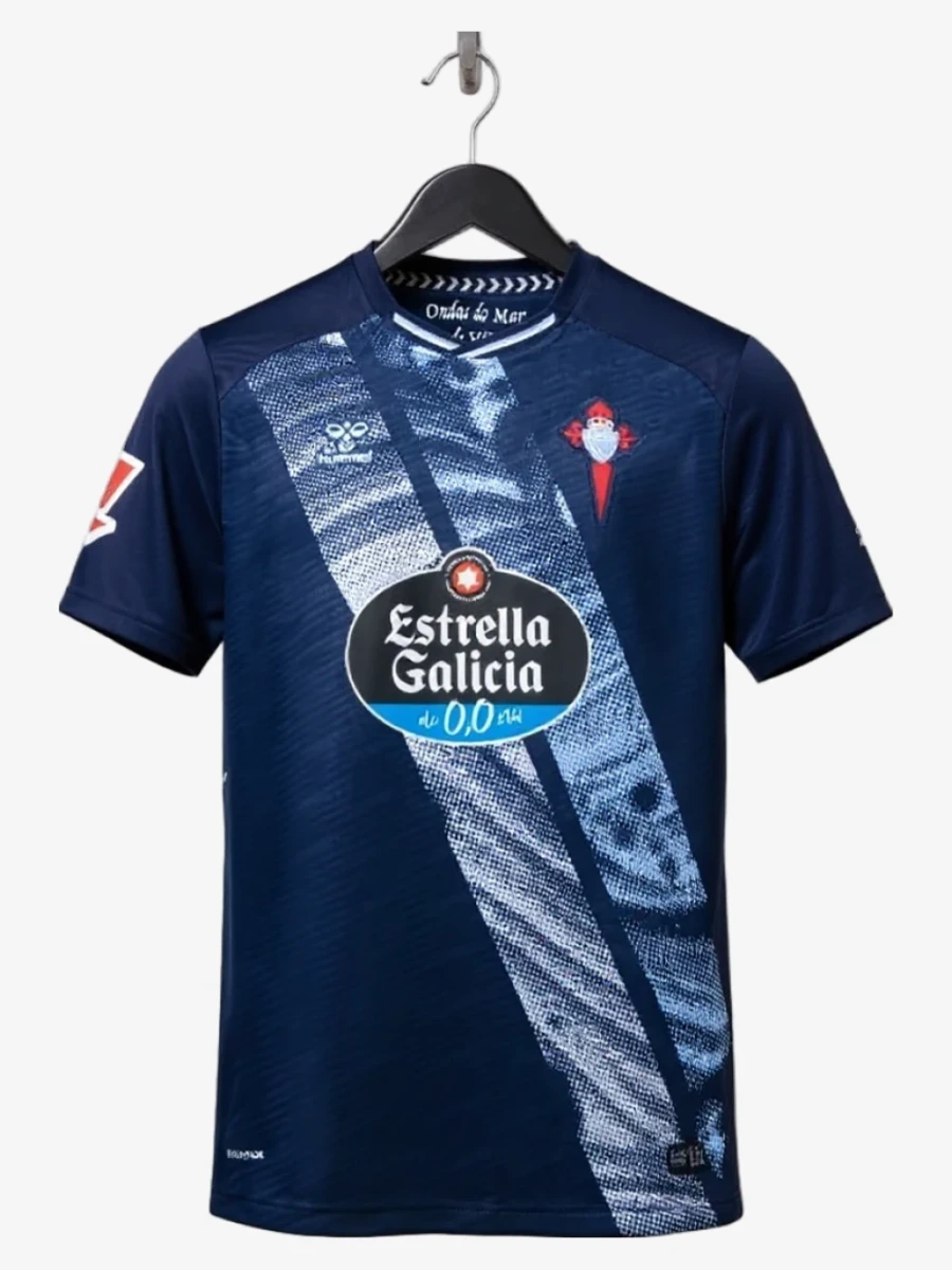 maillot-celta-vigo-exterieur-2025-2026 studio v12 Fotbollströja Celta Vigo Borta 2025-2026