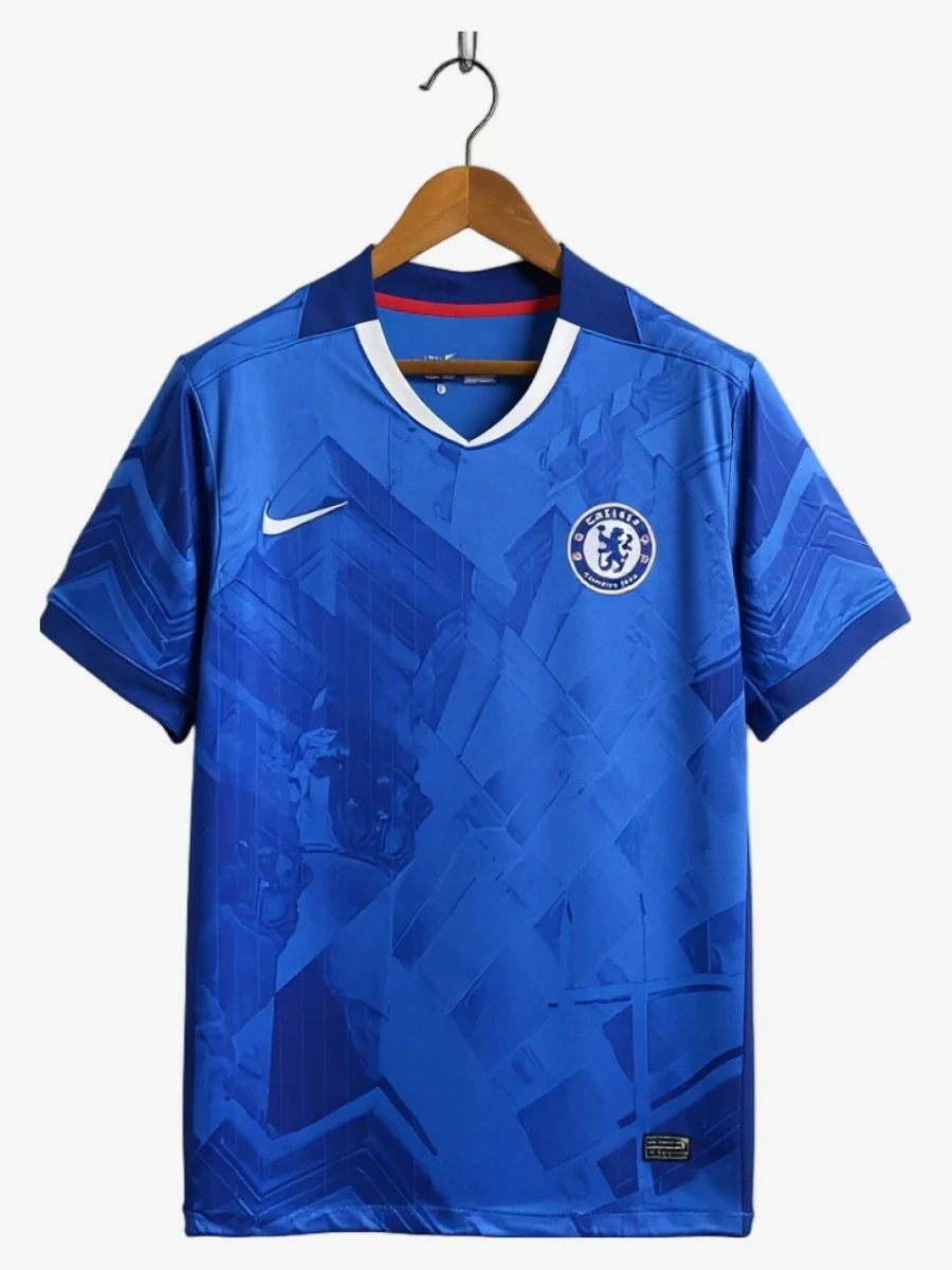 maillot-chelsea-domicile-2025-2026 studio v12 Fotbollströja Chelsea Hemma 2025-2026