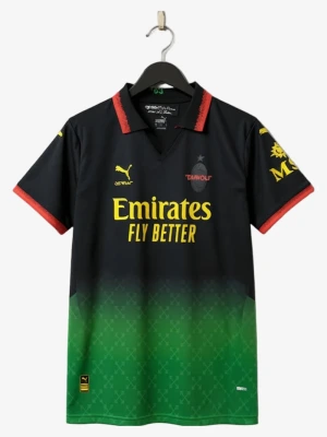 Maillot Concept AC Milan Édition Off-White Noir 2025-2026