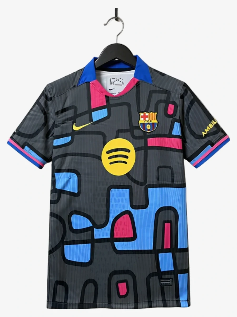 Fotbollströja Concept FC Barcelona Edition Abstrakt Mönster 2025-2026