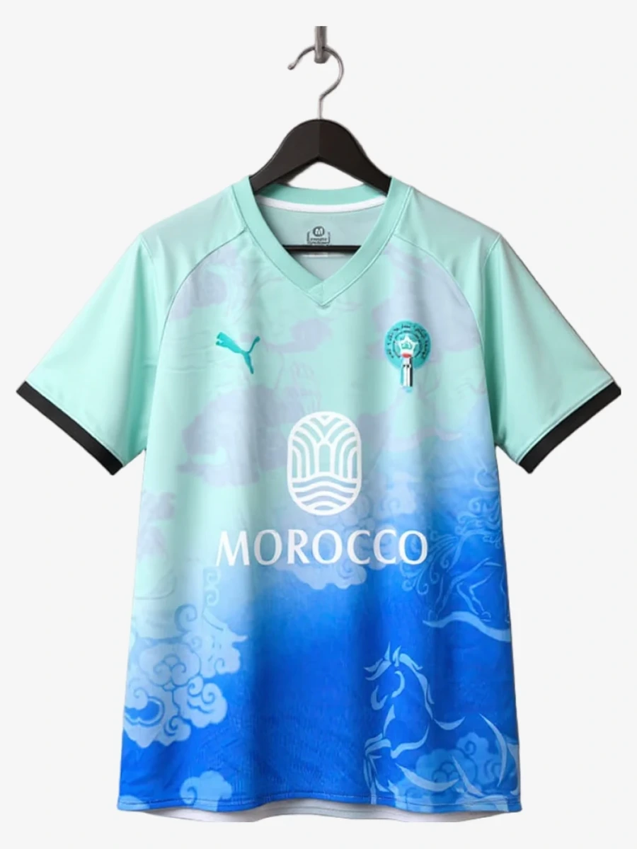 maillot-concept-maroc-edition-bleu-2025-2026 studio v12 Maillot Concept Maroc Édition Bleu 2025-2026