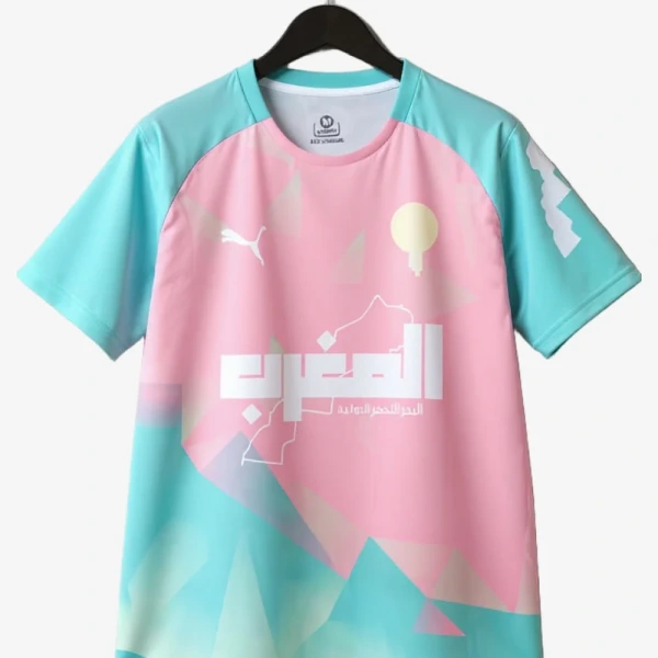 Fotbollströja Concept Marocko Edition Rosa Blå 2025-2026