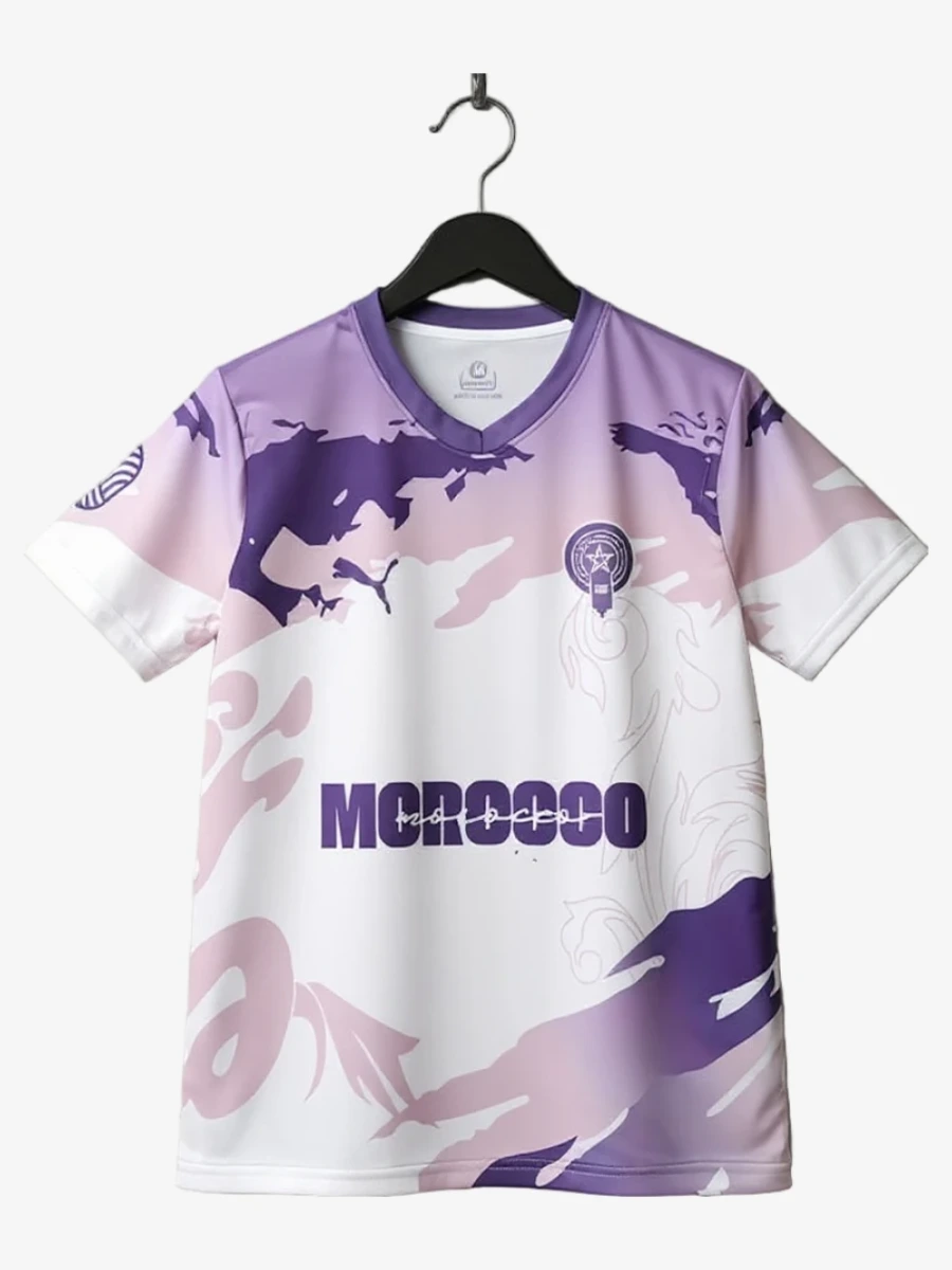 Fotbollströja Concept Marocko Edition Lila 2025-2026