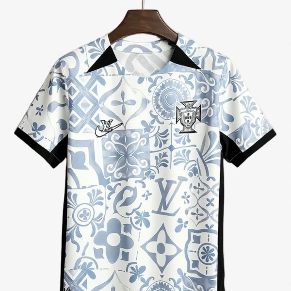 Fotbollströja Concept Portugal Utgåva Louis Vuitton 2024-2025