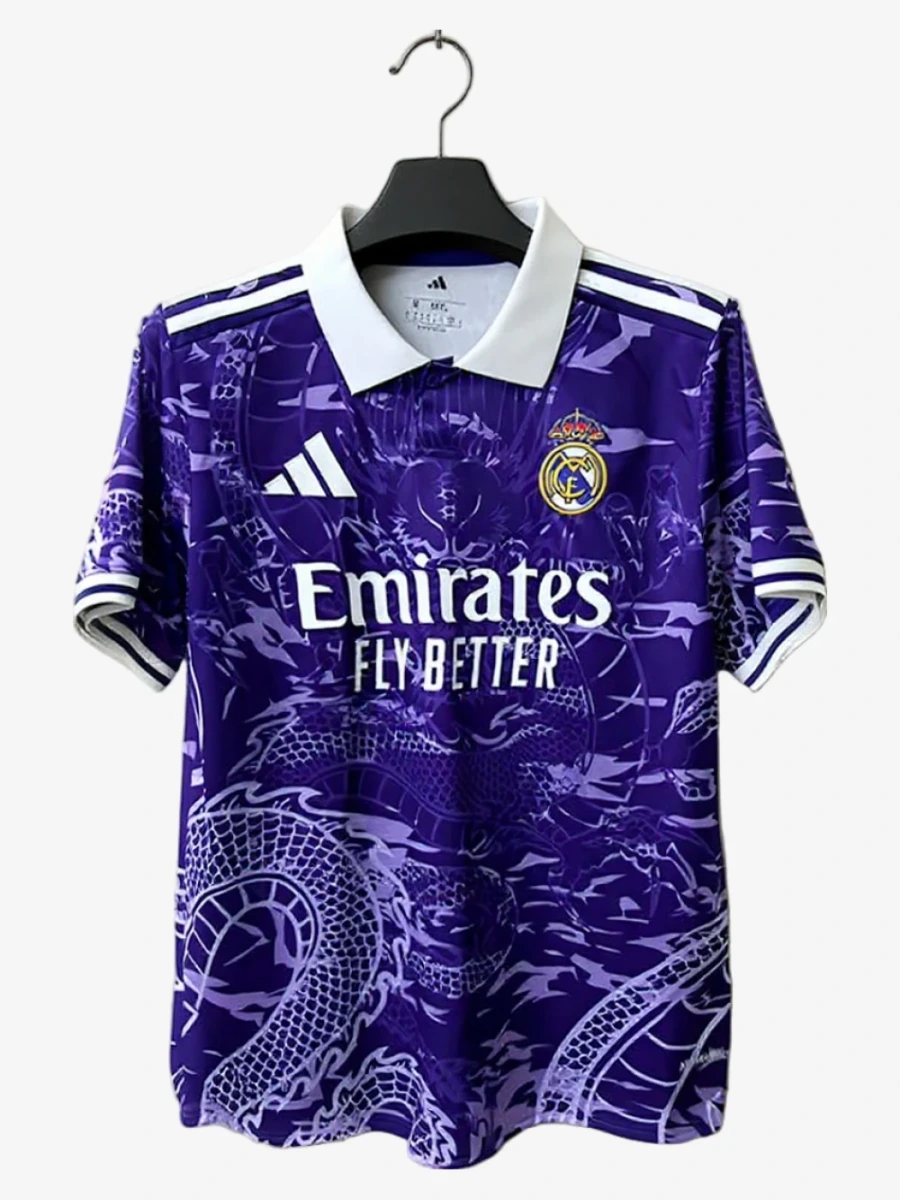 Fotbollströja Concept Real Madrid Dragon Edition Lila 2025-2026