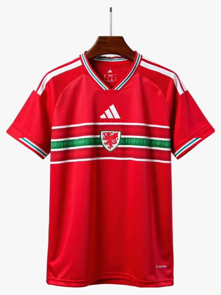 maillot-domicile-pays-de-galles-2026 studio v10 Fotbollströja Hemma Wales 2026
