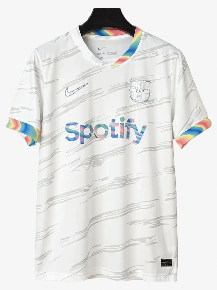 Fotbollströja FC Barcelona Concept Vit 2025-2026