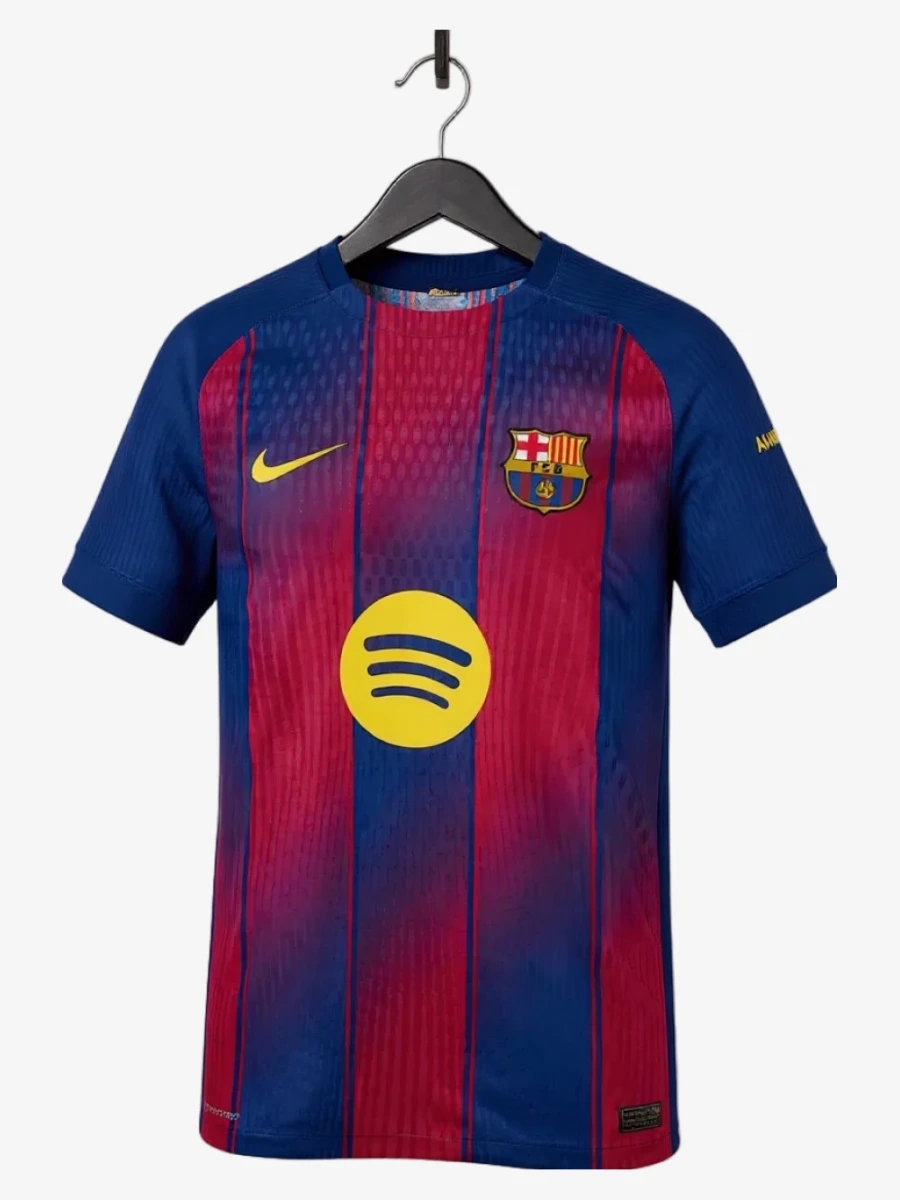 maillot-fc-barcelone-domicile-2025-2026 studio v12 Fotbollströja FC Barcelona Hemma 2025-2026