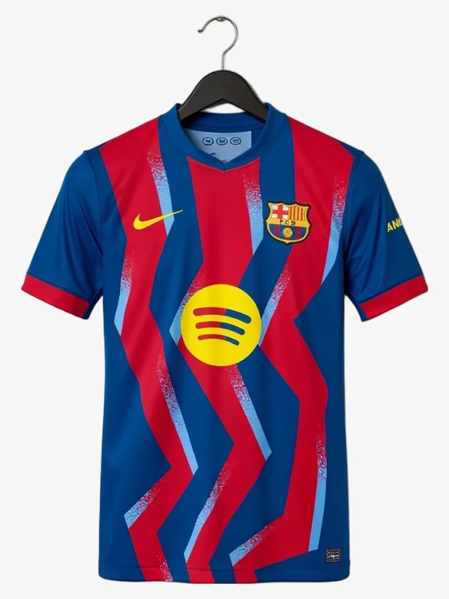 maillot-fc-barcelone-fourth-2025-2026 studio v12 Fotbollströja FC Barcelona Fourth 2025-2026
