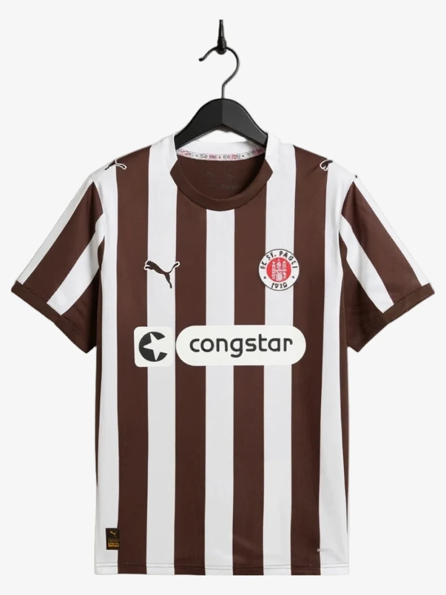Fotbollströja FC St Pauli Hemma 2025-2026