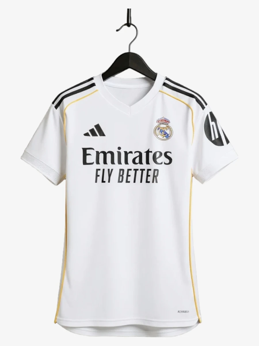 Damfotbollströja Real Madrid Hemma 2025-2026