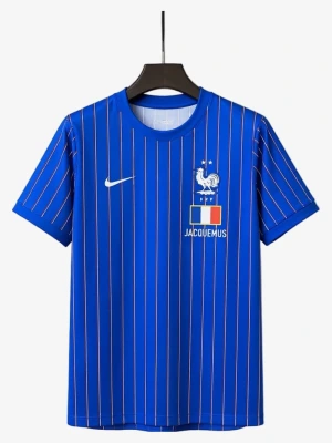 Fotbollströja Frankrike 2026 Specialutgåva Jacquemus Blå