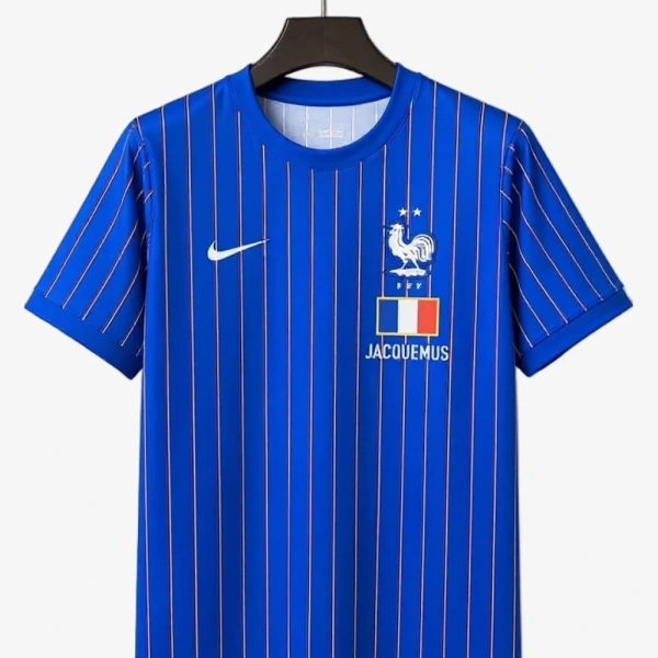 Fotbollströja Frankrike 2026 Specialutgåva Jacquemus Blå