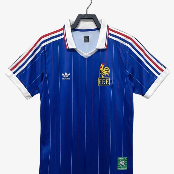 Fotbollströja Frankrike Hemmatröja 1982