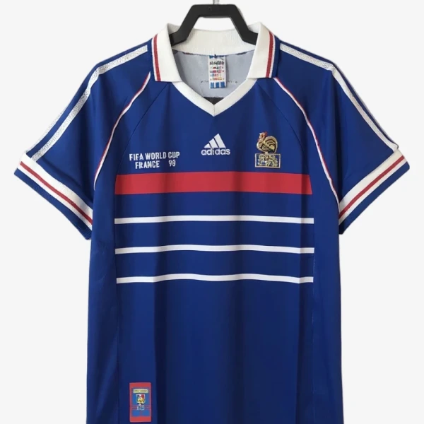 Fotbollströja Frankrike Hemma 1998