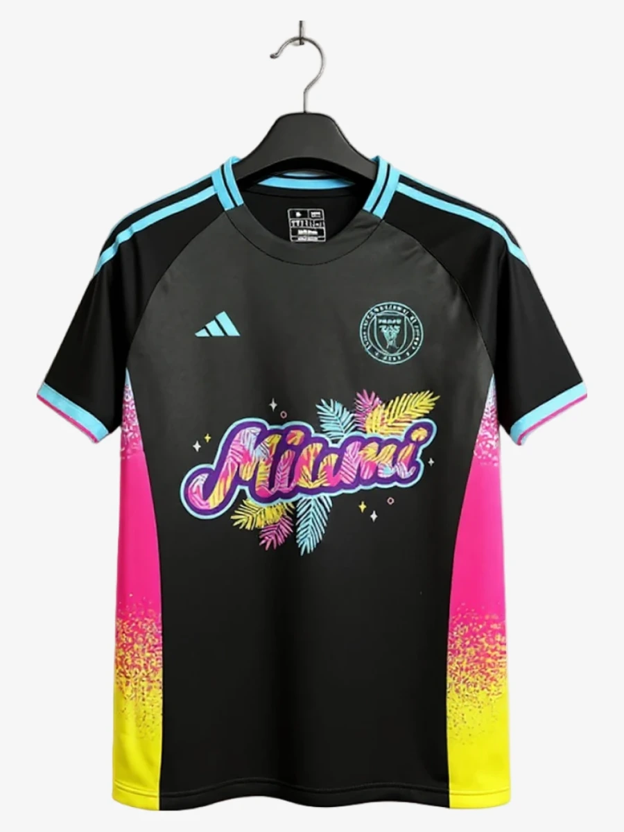 Fotbollströja Inter Miami CF Concept Svart 2024-2025