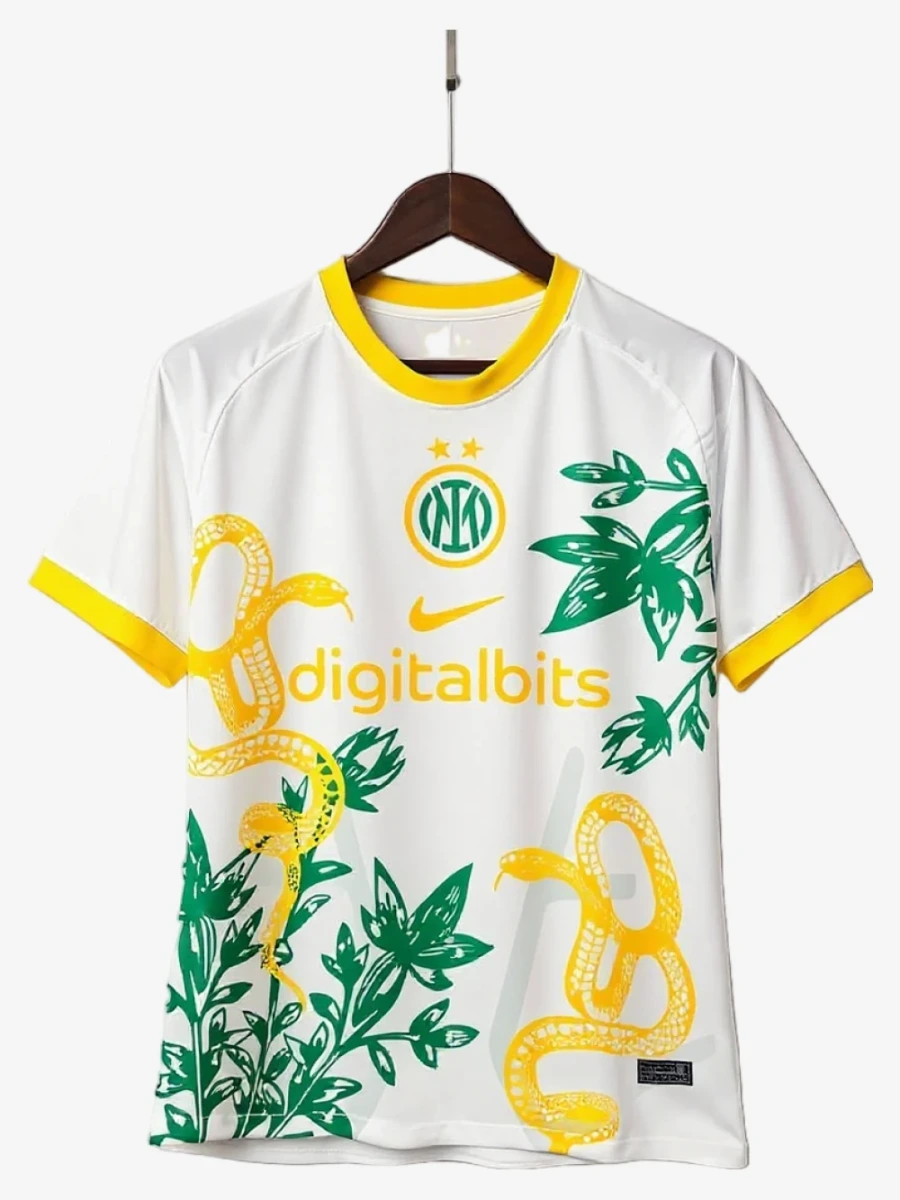 Fotbollströja Inter Milan Special Yellow Snake 2025-2026