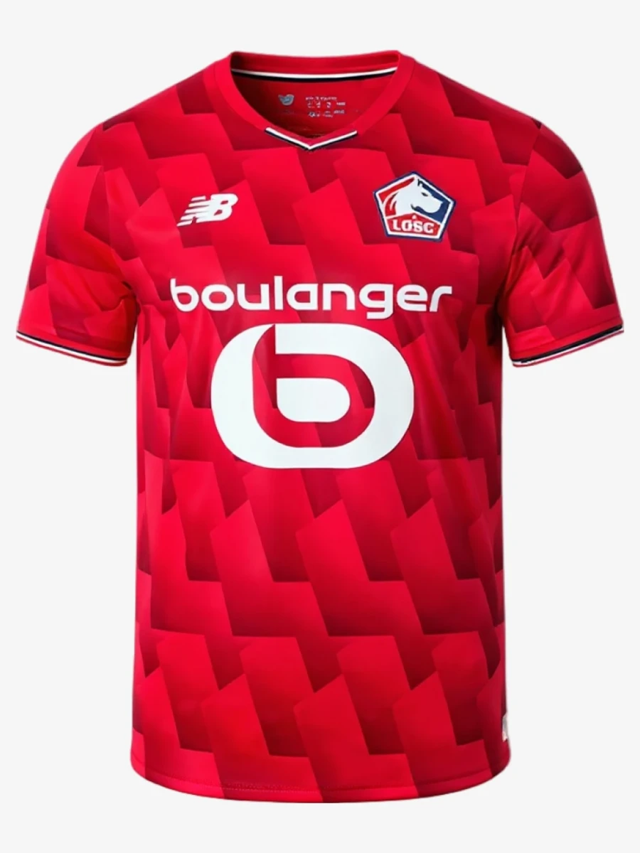 Fotbollströja LOSC Lille Hemma 2025-2026
