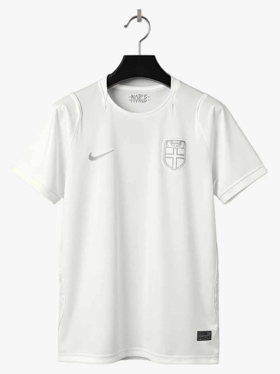 Maillot Norvège 2026 Blanc