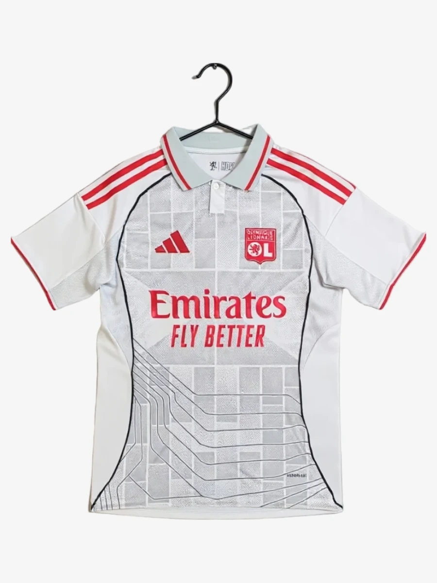maillot-olympique-lyonnais-third-2025-2026 studio v12 Fotbollströja Olympique Lyonnais Third 2025-2026