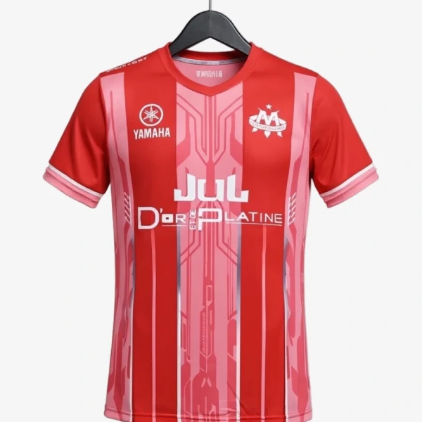 Fotbollströja OM X Jul Röd 2025-2026