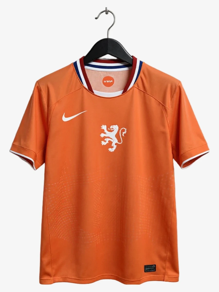 maillot-pays-bas-domicile-2025 studio v12 Fotbollströja Nederländerna Hemmatröja 2025
