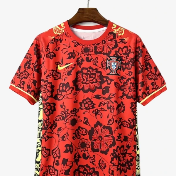 Fotbollströja Portugal Concept Blommor 2025