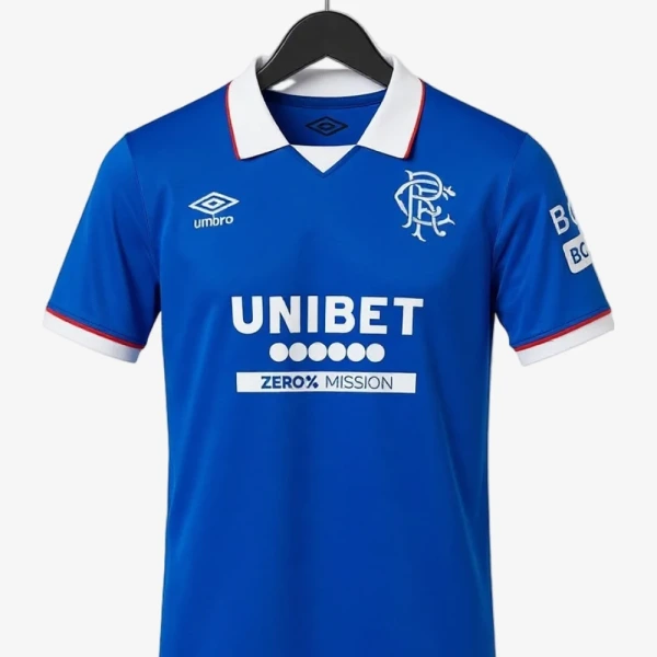 Fotbollströja Rangers FC Hemmatröja 2025-2026