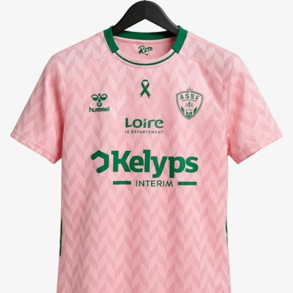 Fotbollströja Saint-Étienne Målvakt Rosa 2025-2026