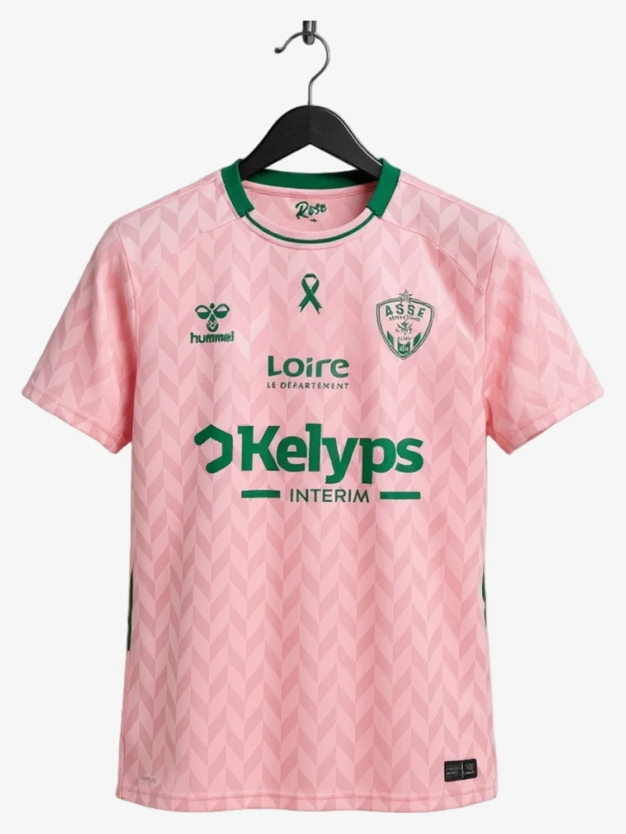 Fotbollströja Saint-Étienne Målvakt Rosa 2025-2026
