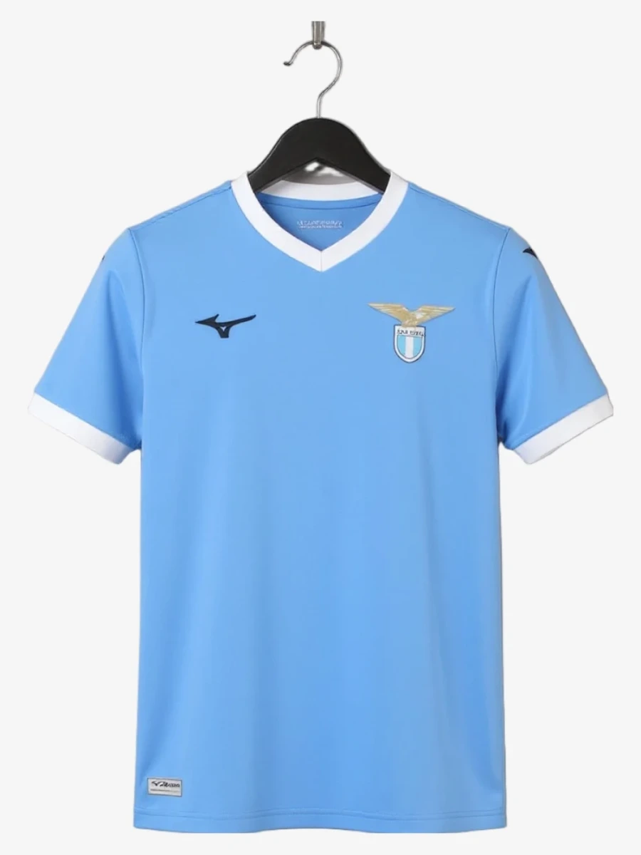maillot-ss-lazio-domicile-2025-2026 studio v12 Fotbollströja Ss Lazio Hemmatröja 2025-2026