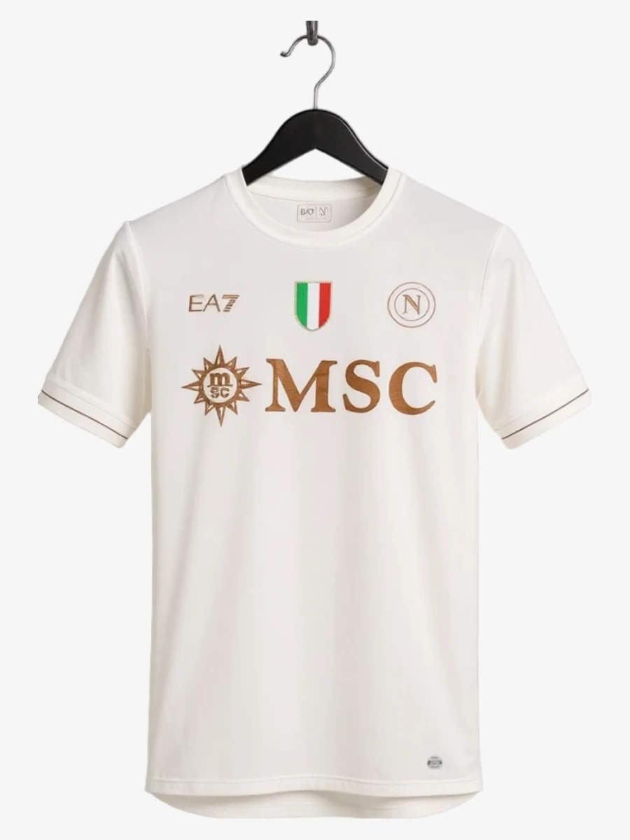 Fotbollströja Ssc Napoli Bortatröja 2025-2026