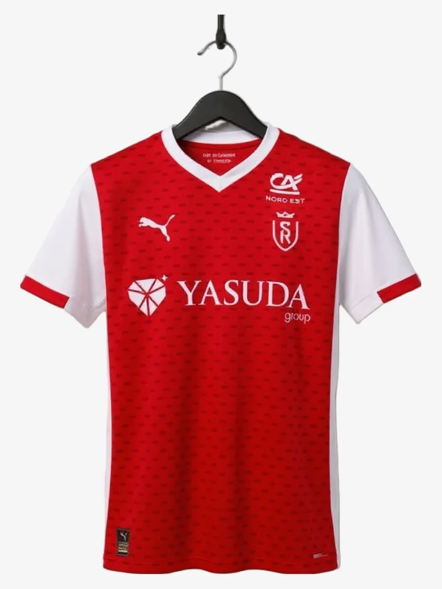 Fotbollströja Stade de Reims Hemma 2025-2026
