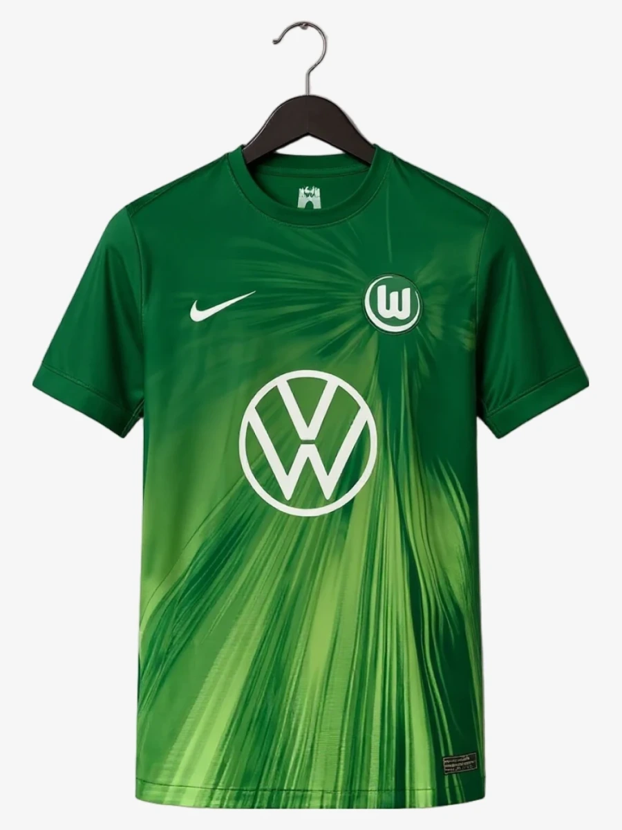 Maillot Vfl Wolfsburg Domicile 2025-2026