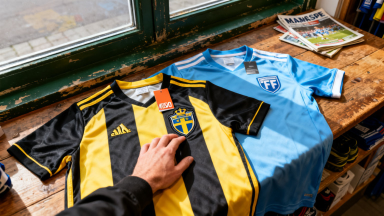 Var köper man fotbollströjor 2026 - kanaler du kan lita på